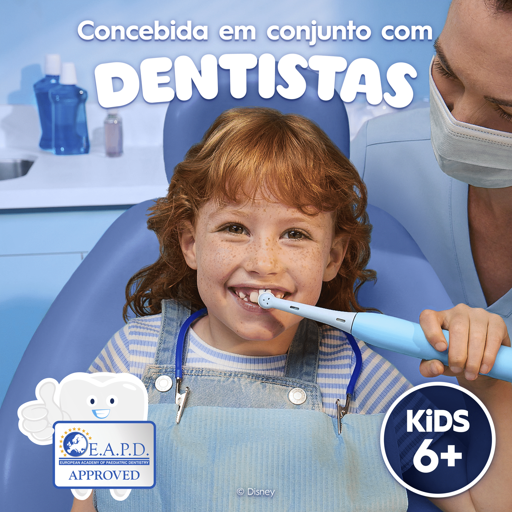 Recarga Escova de Dentes Elétrica iO Kids Stitch