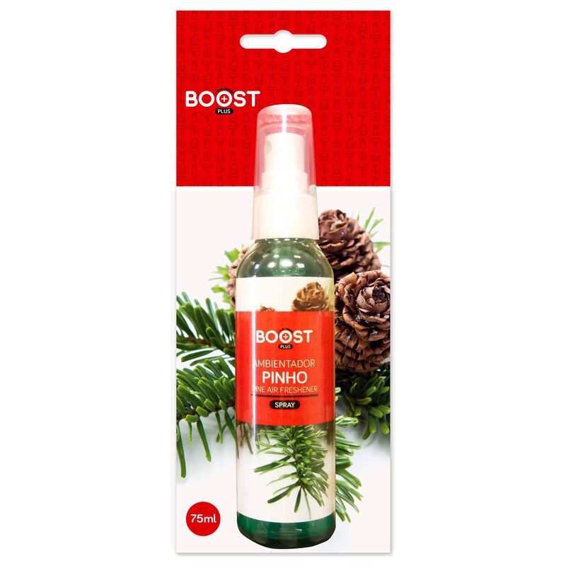 Ambientador Auto Spray Pinho Boost