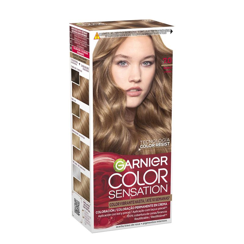 Coloração Permanente Louro 7.0 Garnier Color Sensation