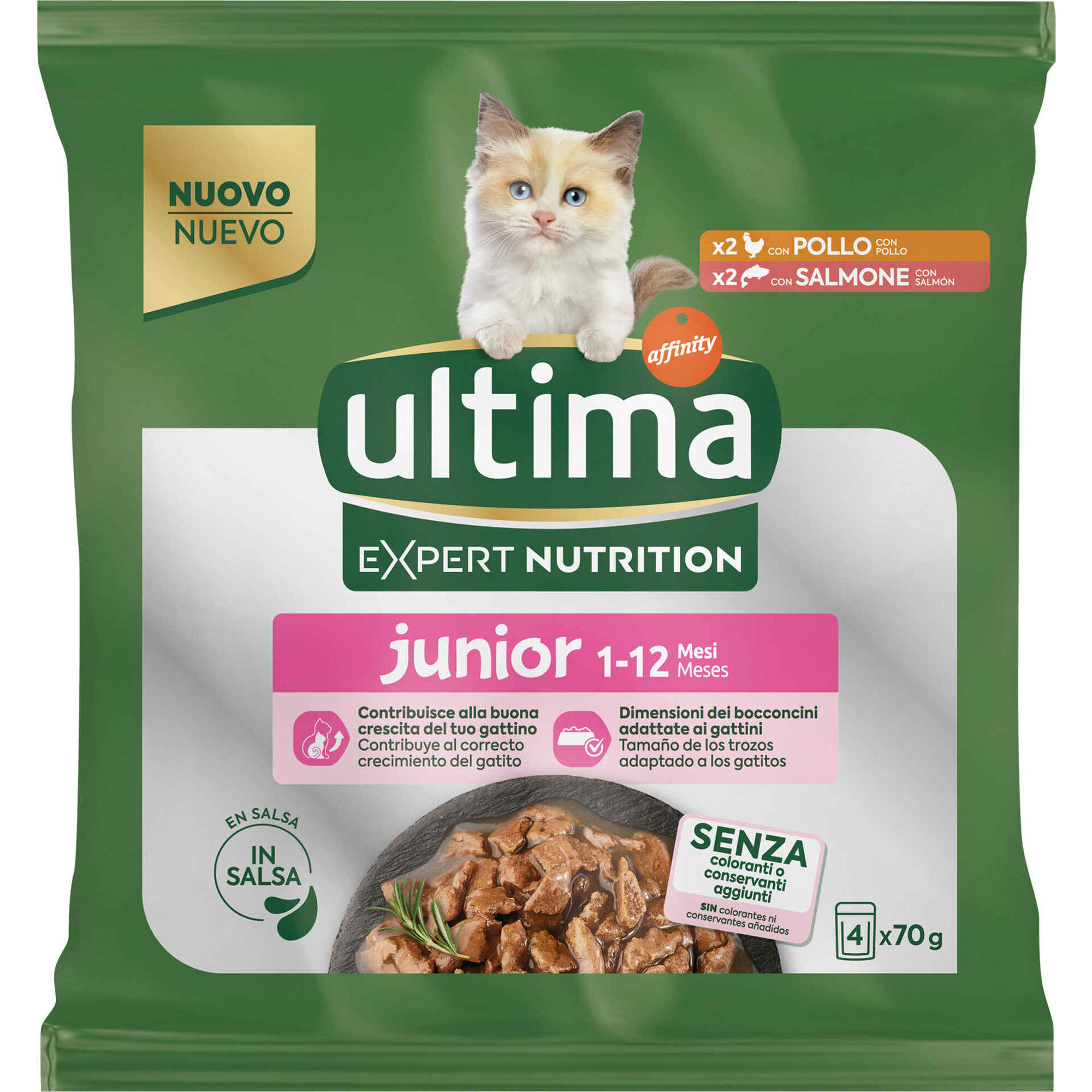 Comida Húmida para Gato Júnior Esterilizado