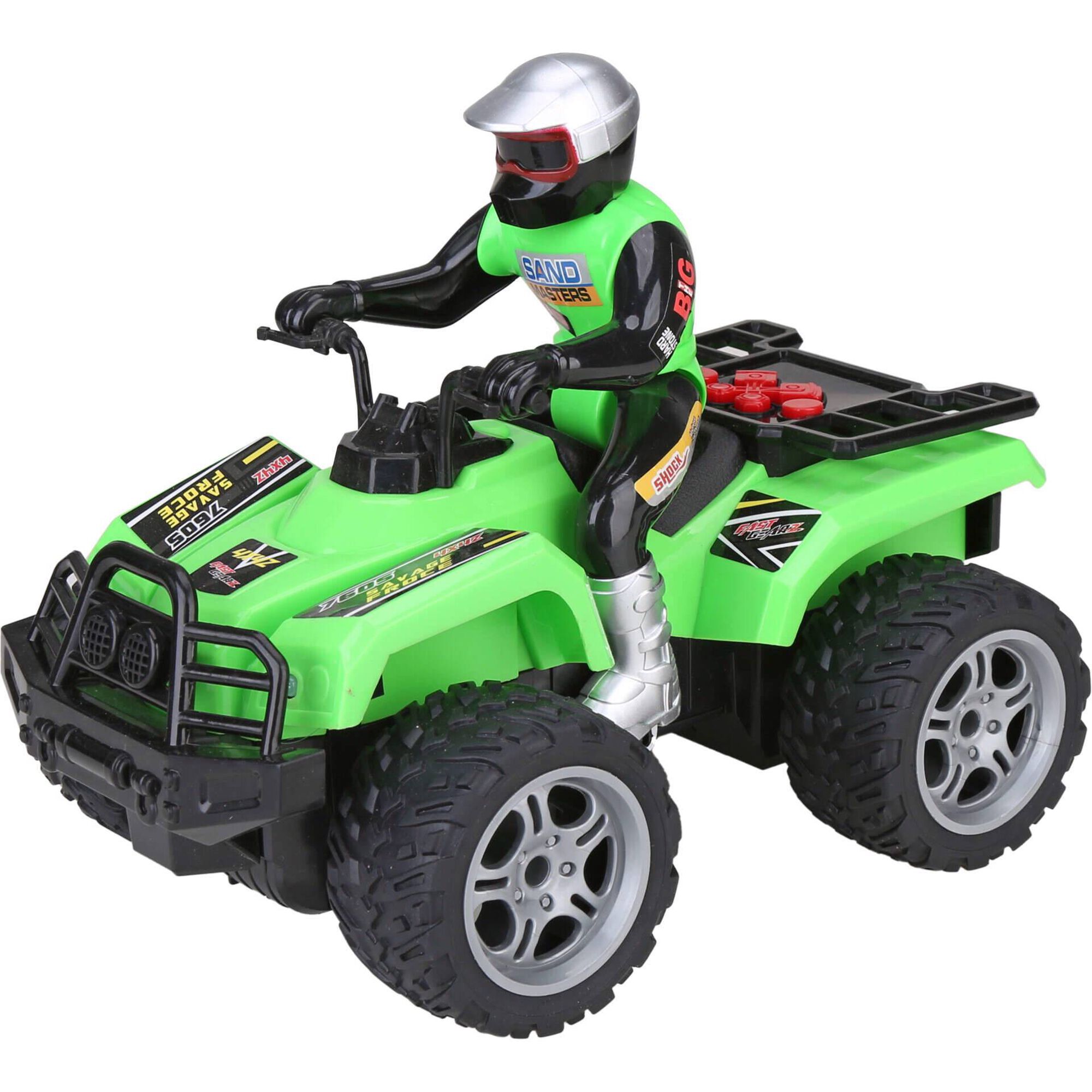 Quad 4x4 Warrior 1:8 2,4GHz  (vários modelos)