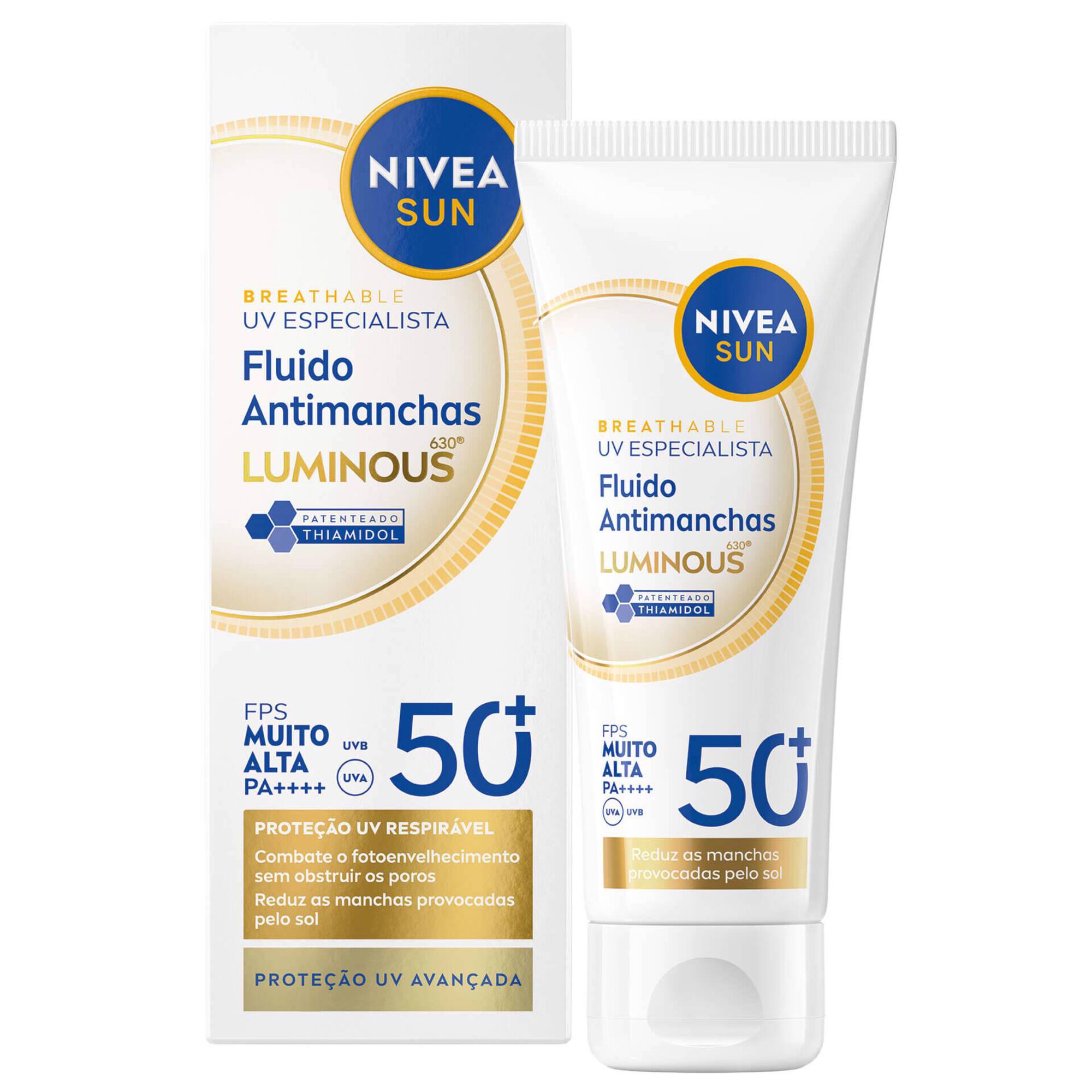 Protetor Solar Rosto Luminous 630 FPS 50+ Nivea Sun
