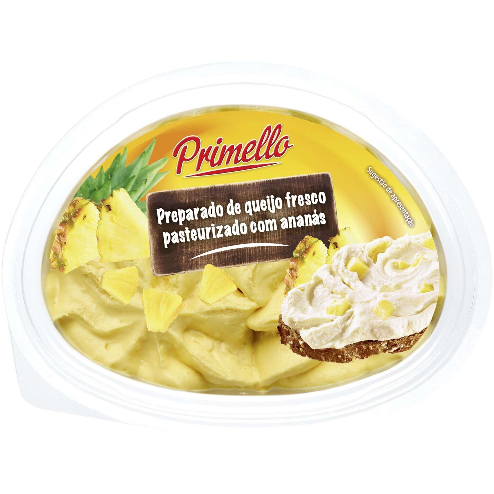 Queijo Fresco para Barrar com Ananás