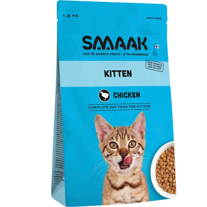 Ração para Gato Júnior Frango Smaak
