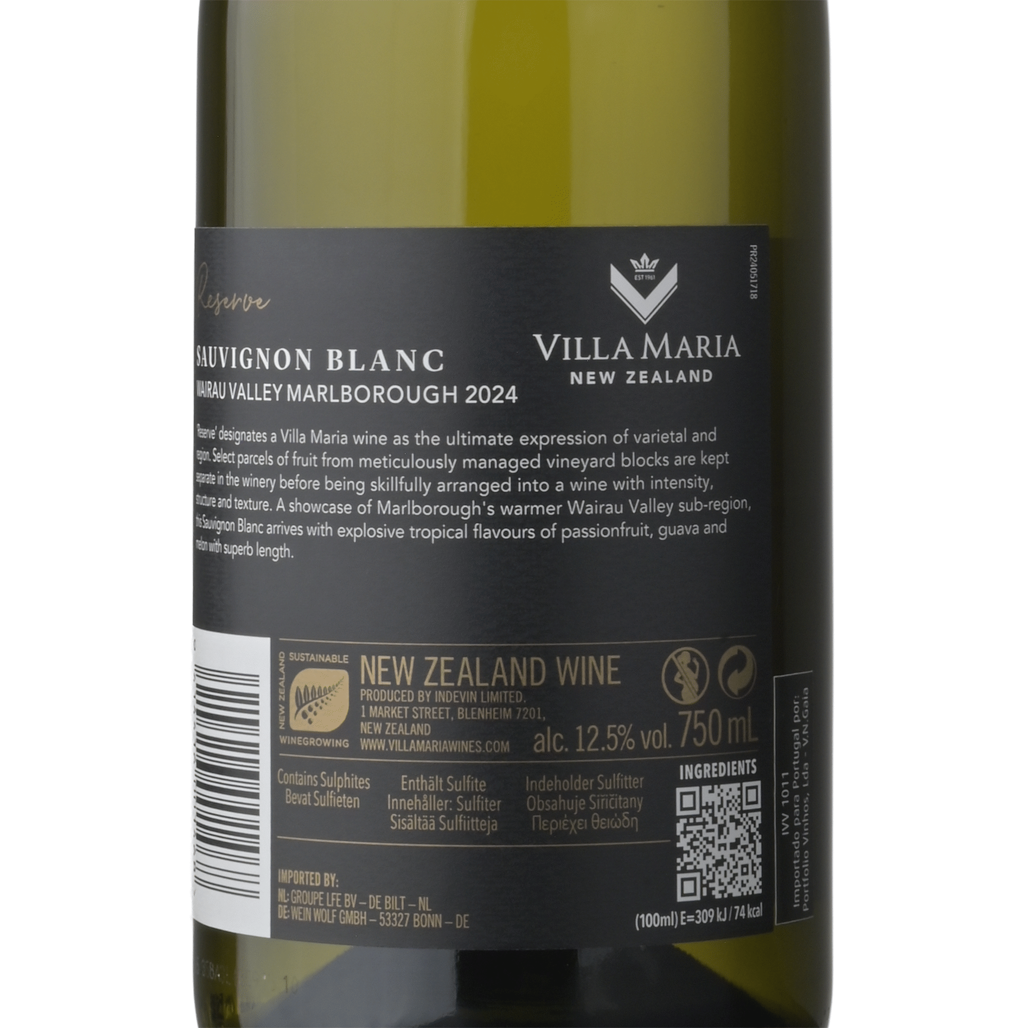 Villa Maria Sauvignon Blanc Reserve Vinho Branco