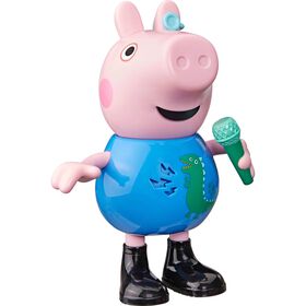 Peppa Pig - Figura George Conta Piadas e Canta