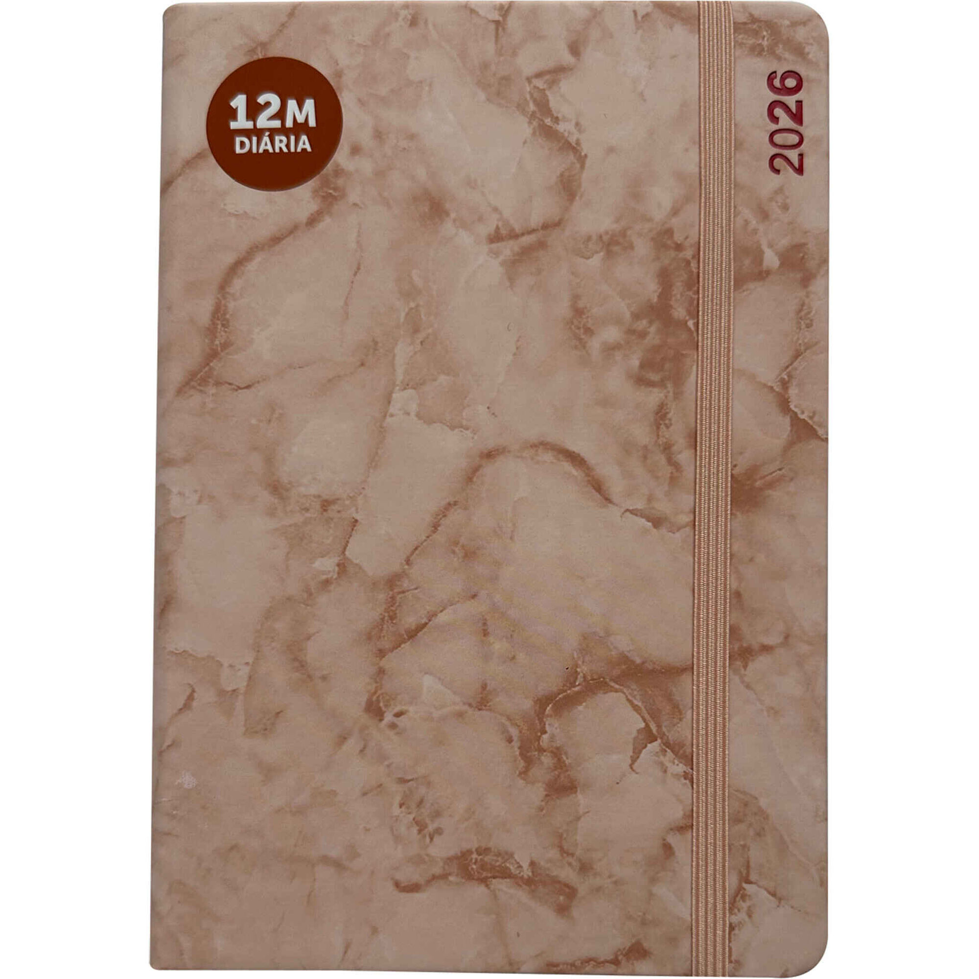 Agenda A5 2026 12 Meses (várias cores)