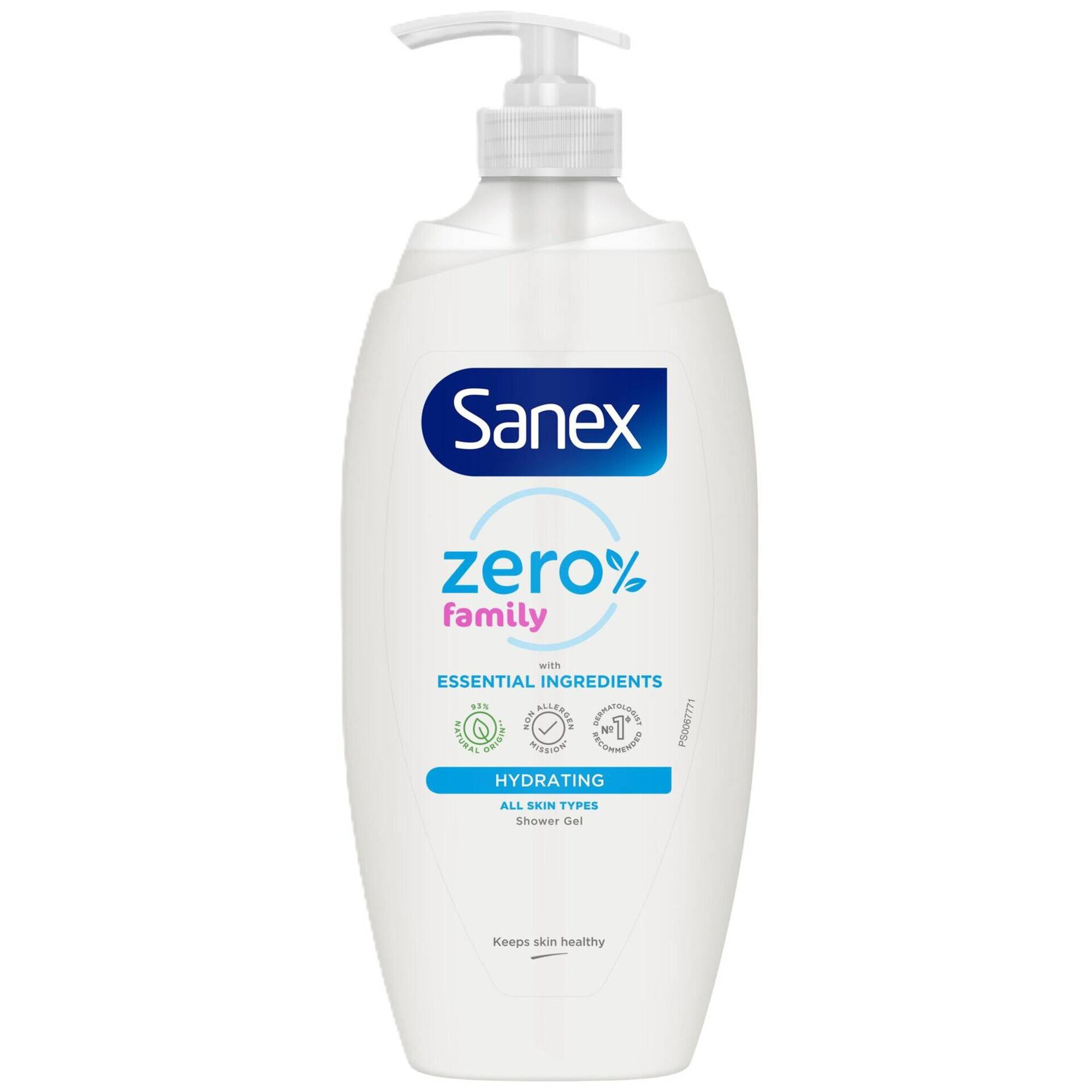 Gel de Banho Zero% Family com Doseador