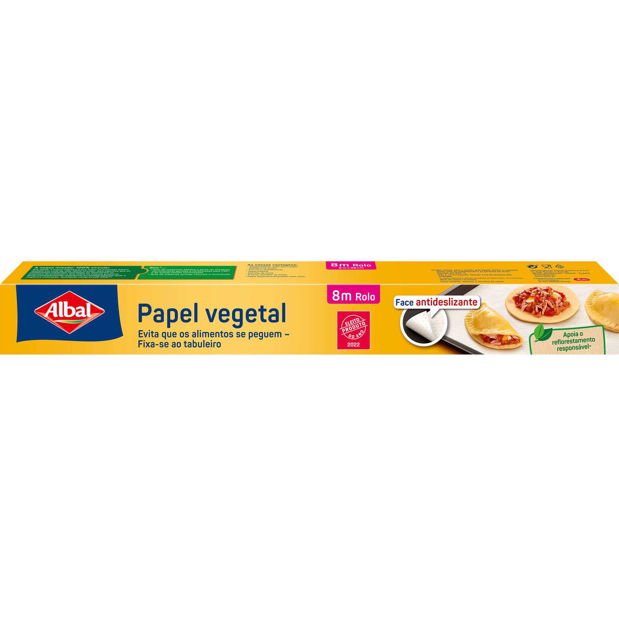 Papel Vegetal Anti-Deslizante 8m