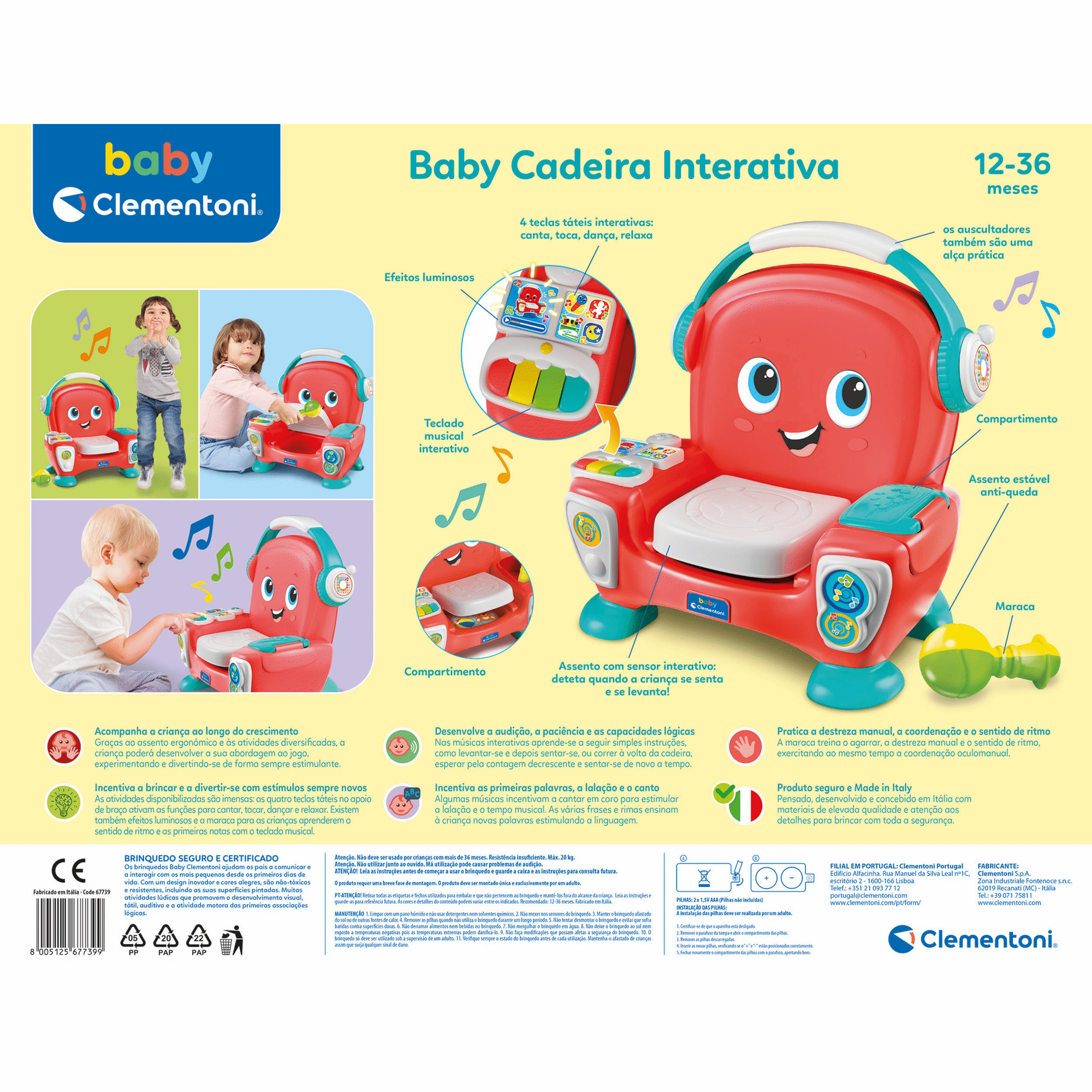 Baby Cadeira Interativa Baby Cadeira Interativa