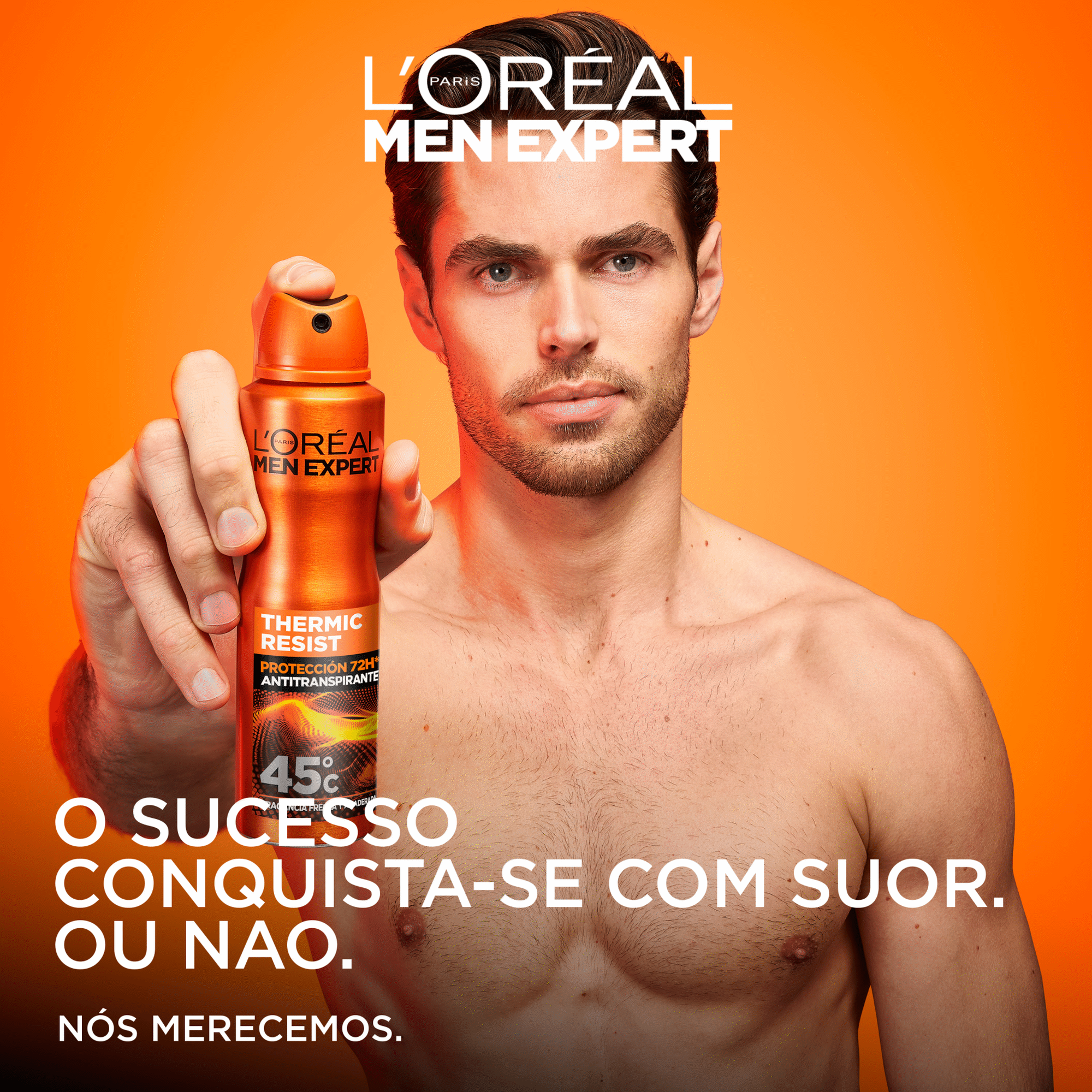 Desodorizante Spray Thermic Resist L'Or&eacute;al Paris Men Expert