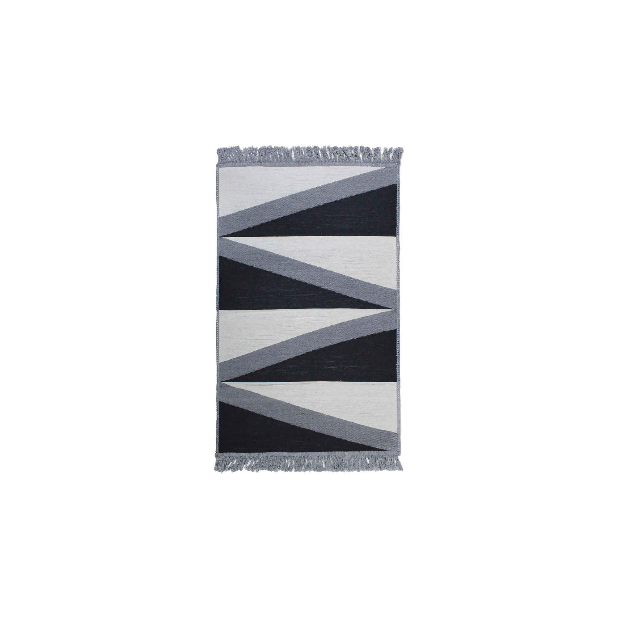 Tapete 60x100cm Cinza Levi