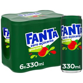 Refrigerante em Lata com G&aacute;s Guaran&aacute; sem A&ccedil;&uacute;car Fanta