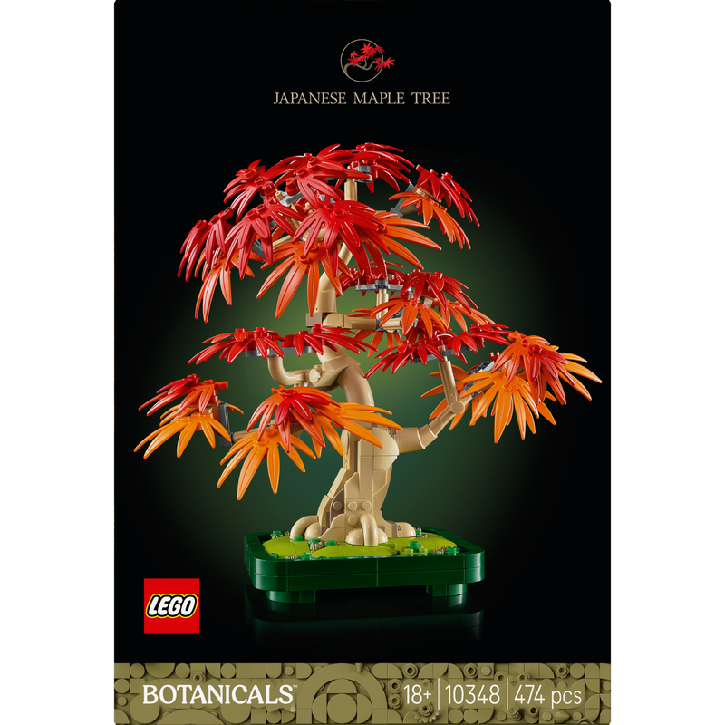 LEGO Botanicals - Bonsai de Bordo Vermelho Japonês - 10348