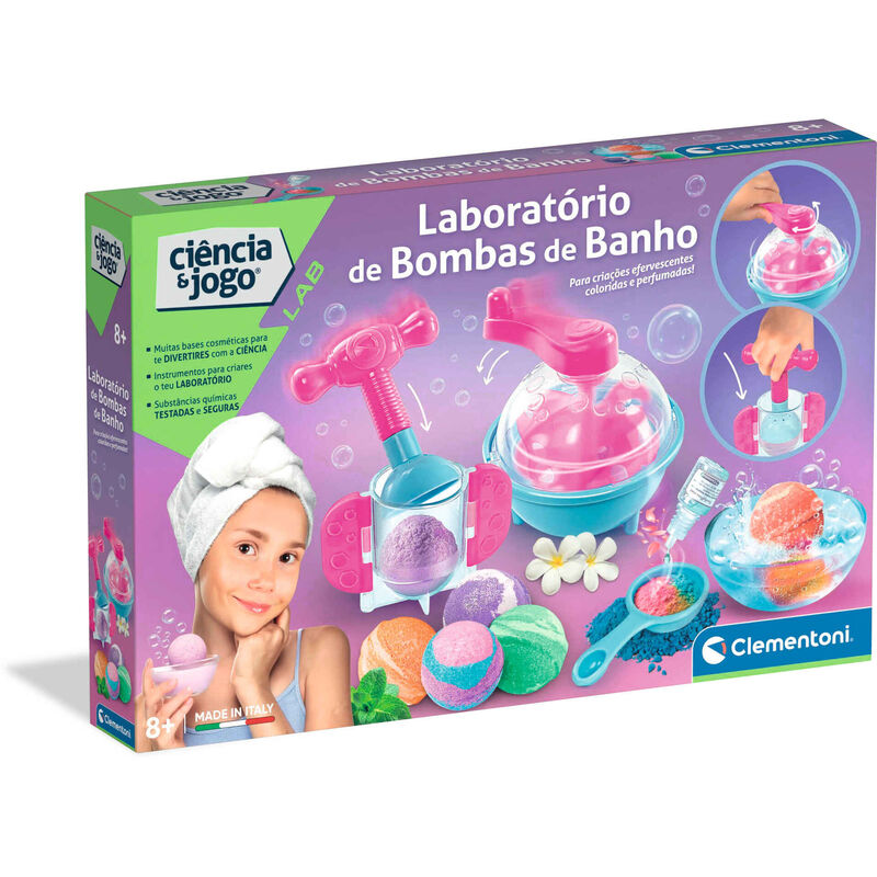 Clementoni - Kit Laboratório de Bombas de Banho