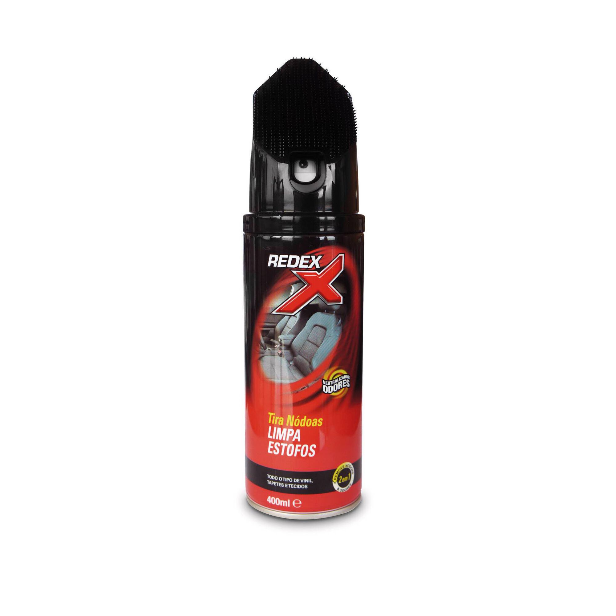 Spray Limpa Estofos Tira N&oacute;doas com Escova Redex