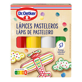 L&aacute;pis de Pasteleiro Coloridos Dr. Oetker