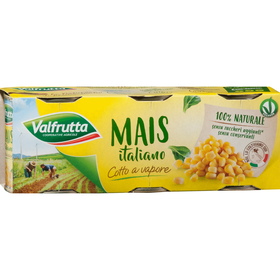 Milho Doce em Lata Cozido a Vapor Valfrutta