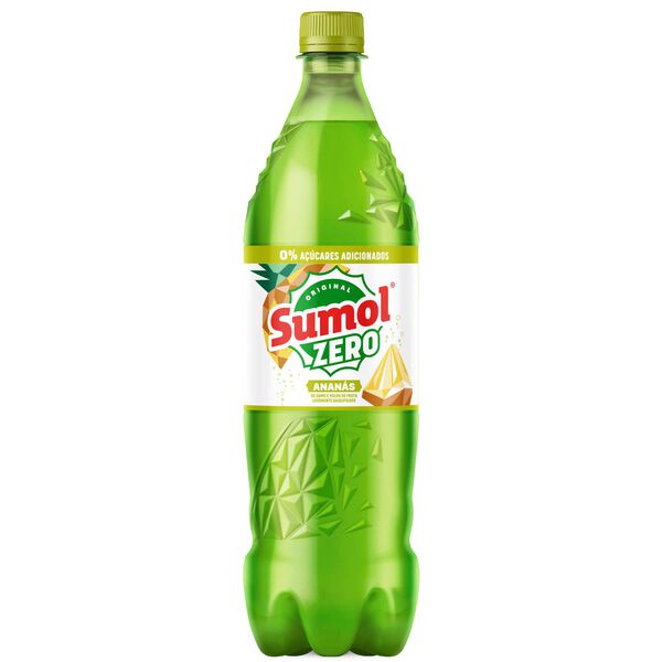 Refrigerante com Gás Ananás sem Açúcar Sumol