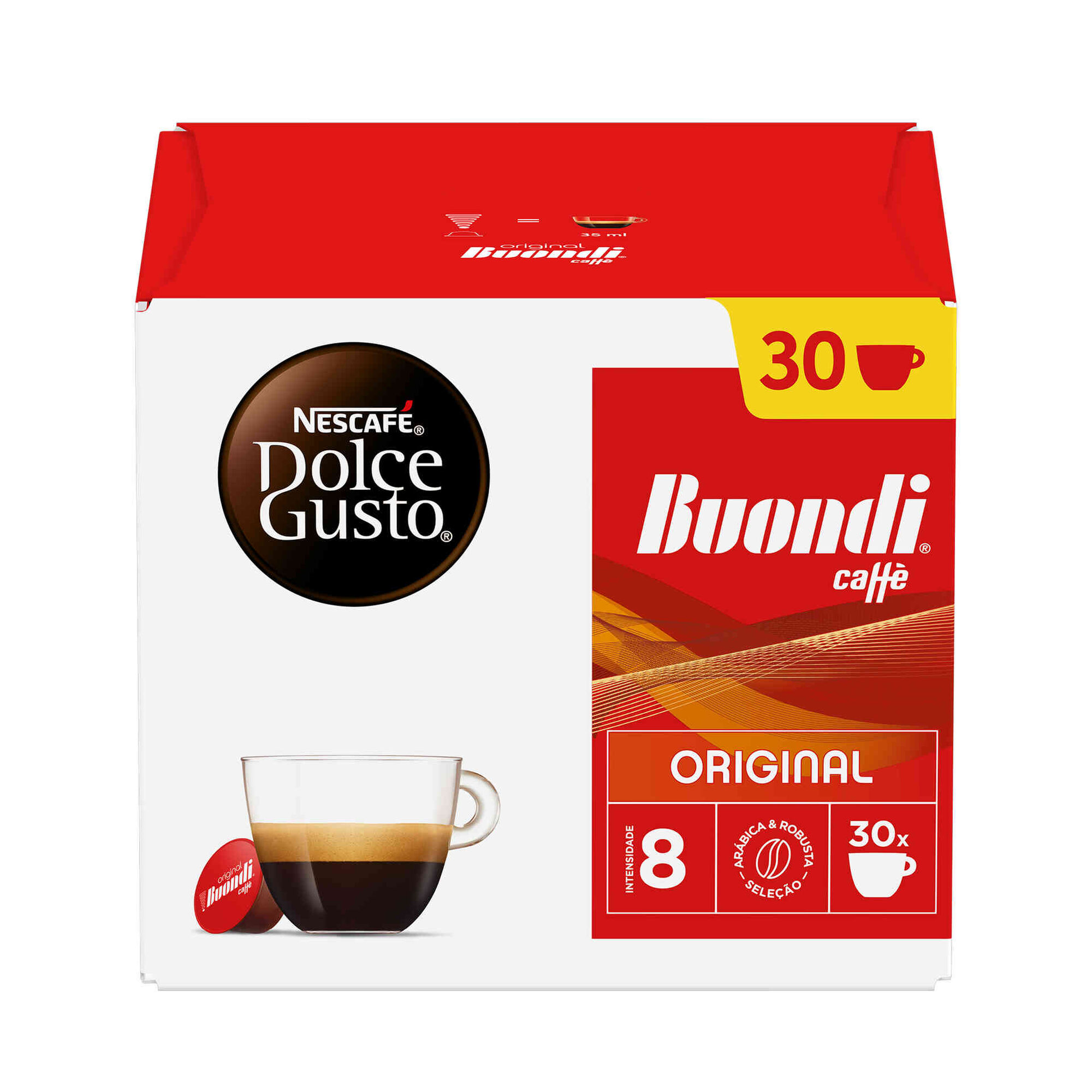 C&aacute;psulas de Caf&eacute; Expresso Buondi Int 8