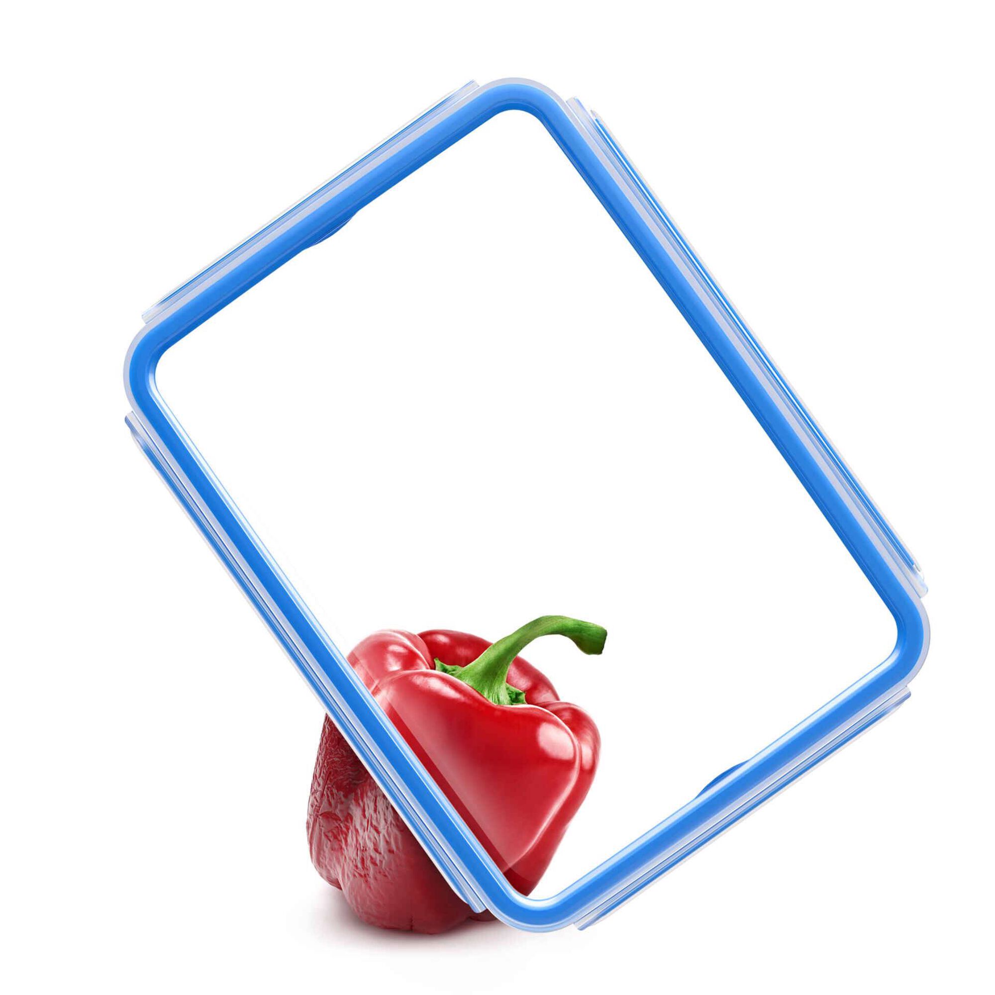 Caixa Hermética Retangular Plástico Emsa