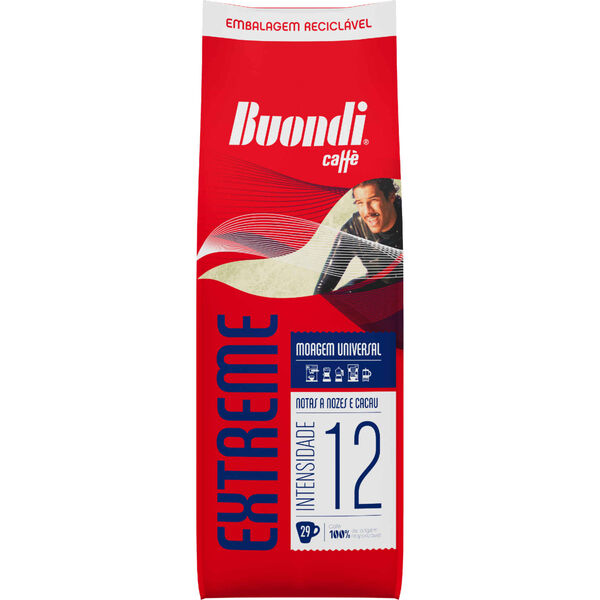 Café Moído Torrado Moagem Universal Exreme Int 12 Buondi