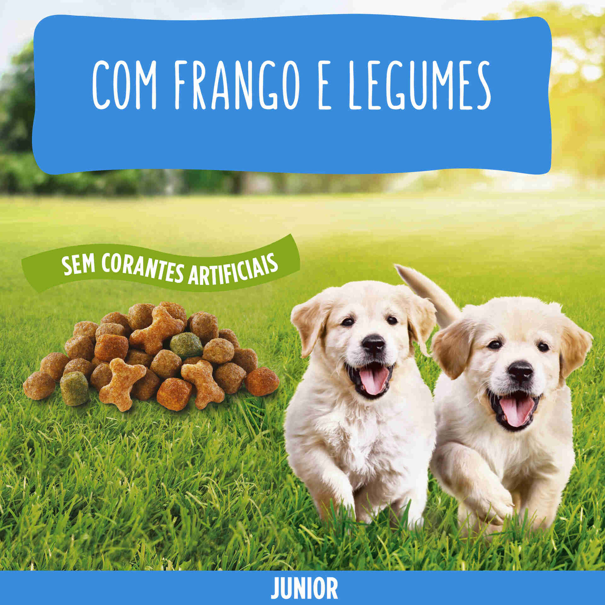 Ração para Cão Júnior Frango e Legumes