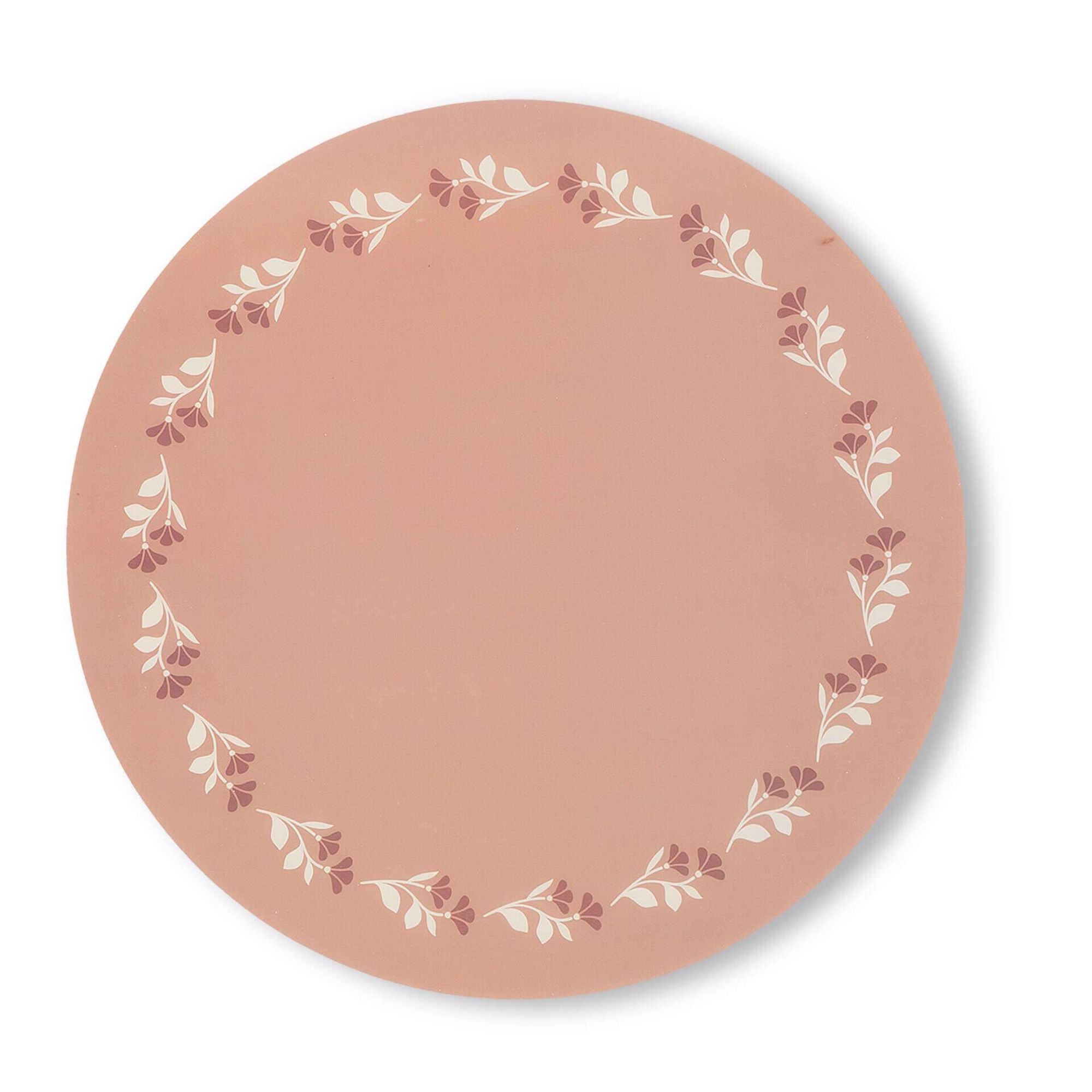 Individual 38cm PVC Rosa Plantópia