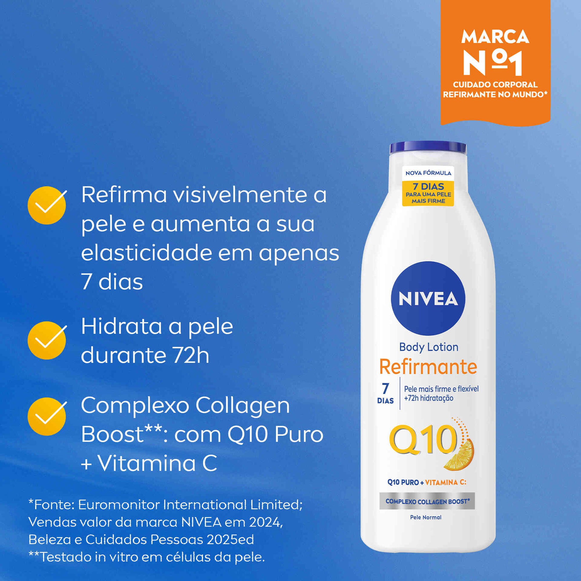 Lo&ccedil;&atilde;o Corpo Q10 Refirmante