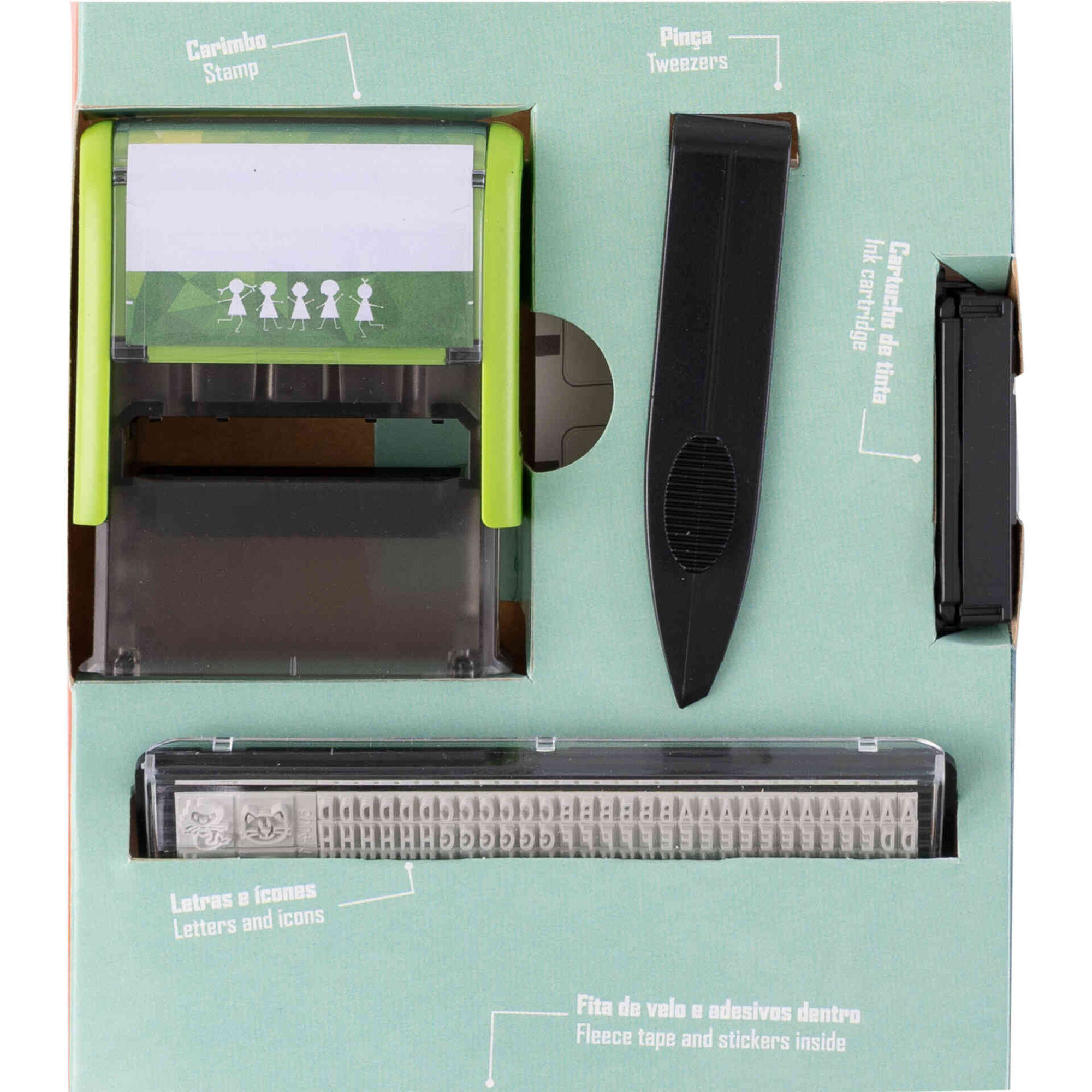 Kit Carimbos e Etiquetas Note!