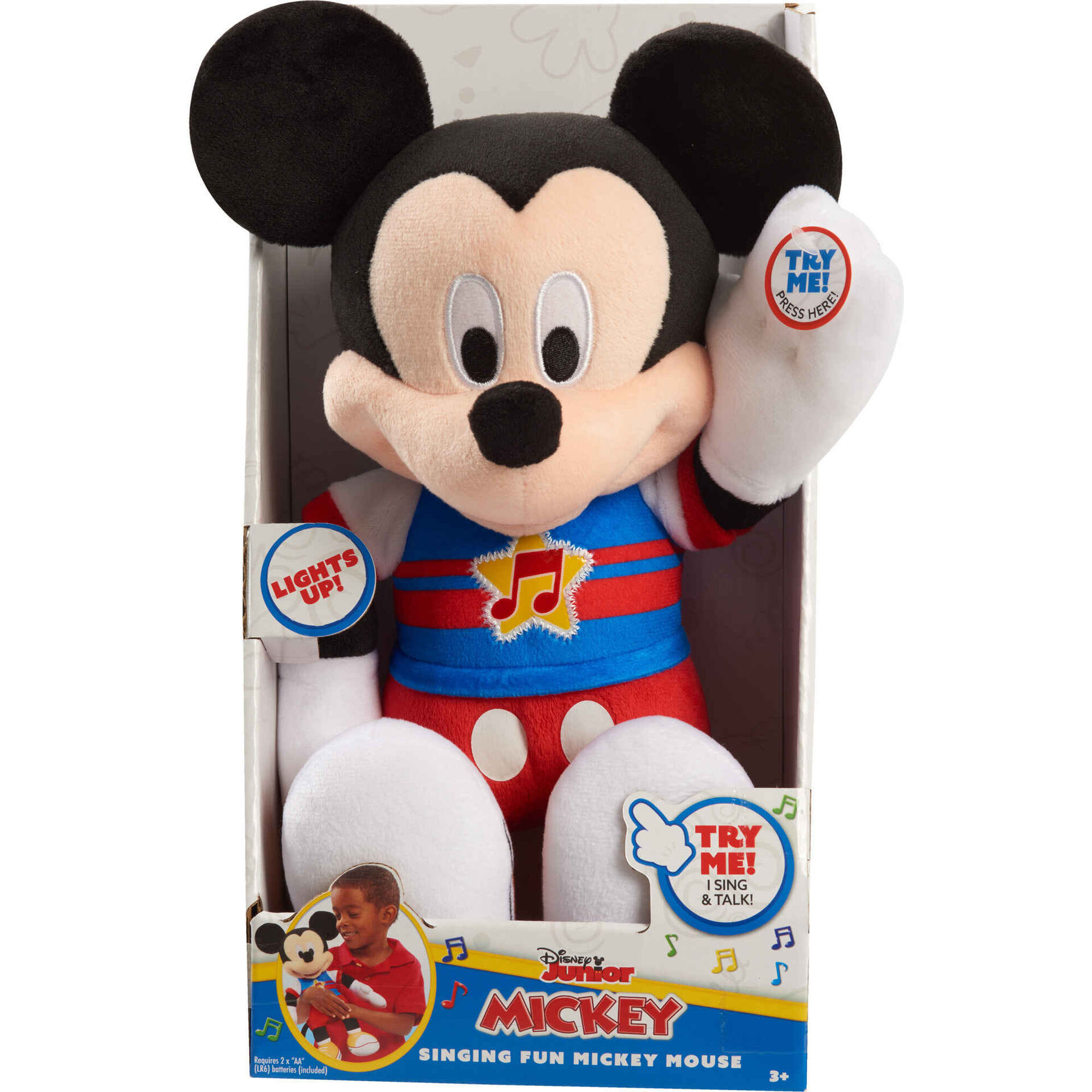 Disney - Peluche Mickey Canta Comigo