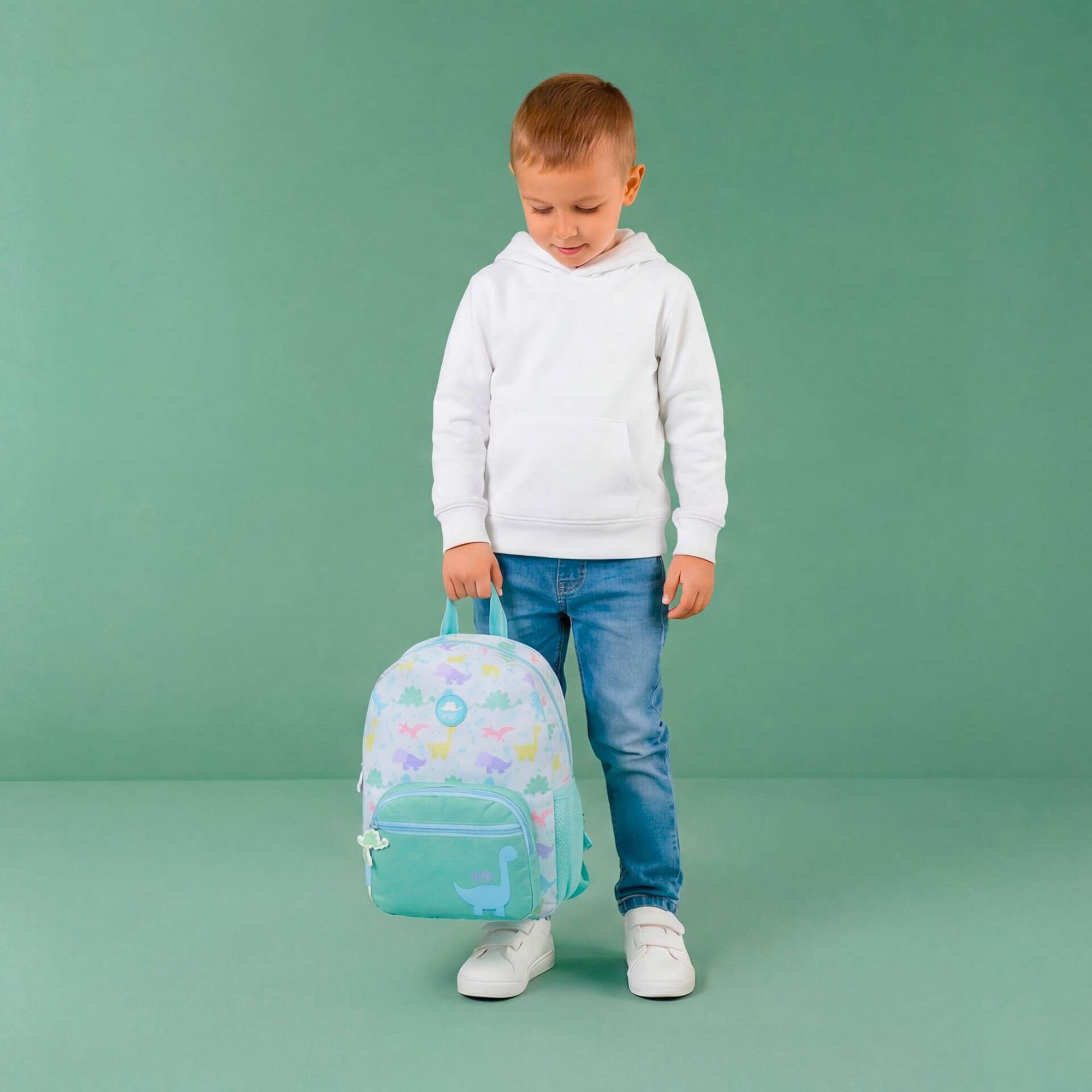 Mochila Azul Baby Dino Note!