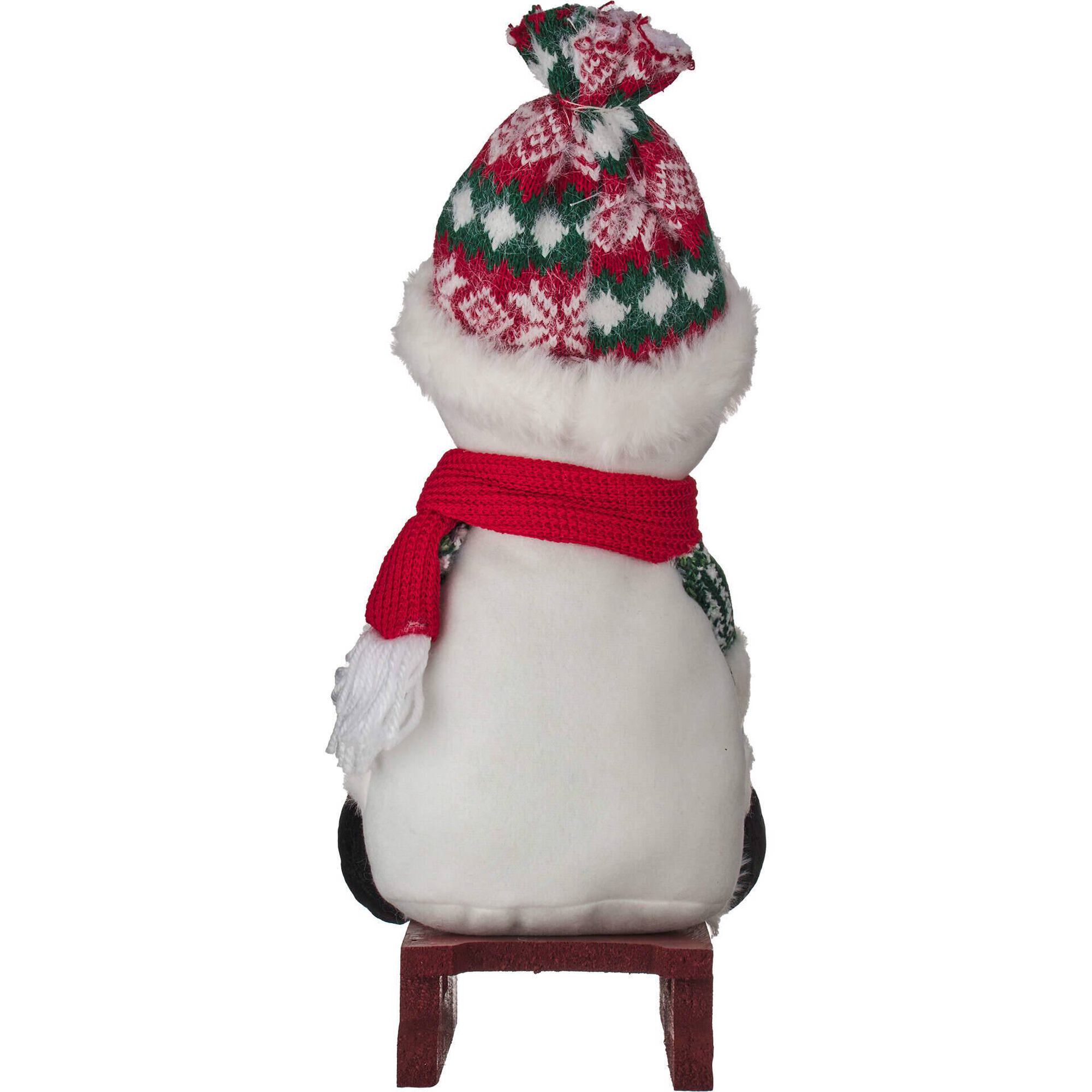 Boneco de Neve Trenó 30cm