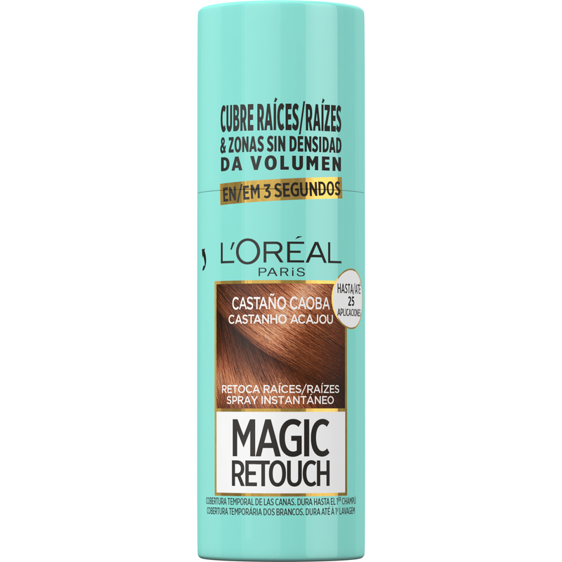 Coloração Retoca Raízes Spray Acajou 6 L'Oréal Paris Magic Retouch