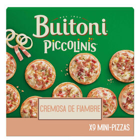 Mini Pizzas Cremosa de Fiambre