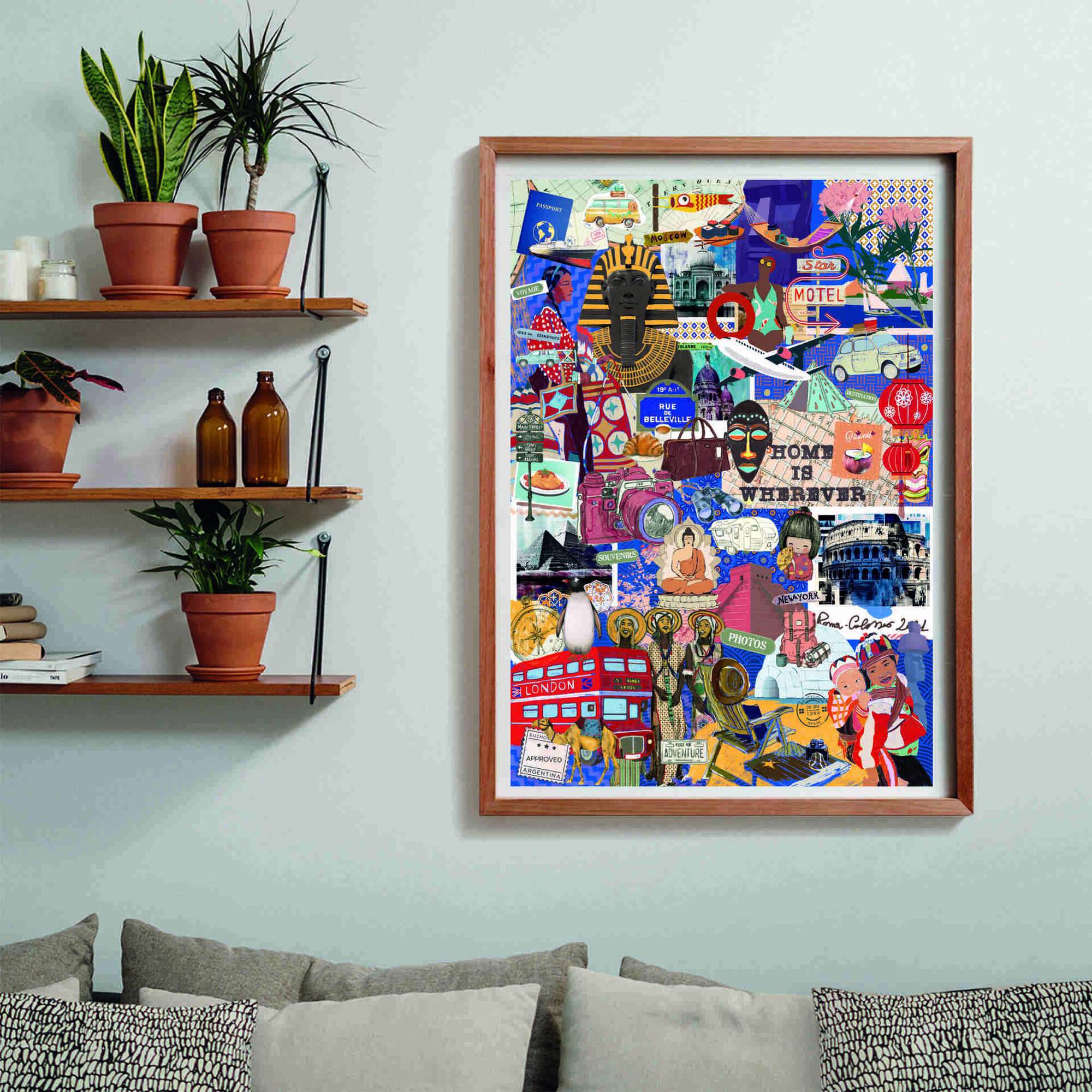 Puzzle More Is More Travel & Cult 1000 Peças