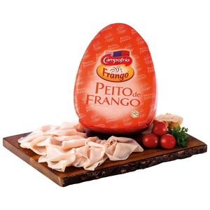 Fiambre de Peito de Frango Fatiado no Balcão Campofrio