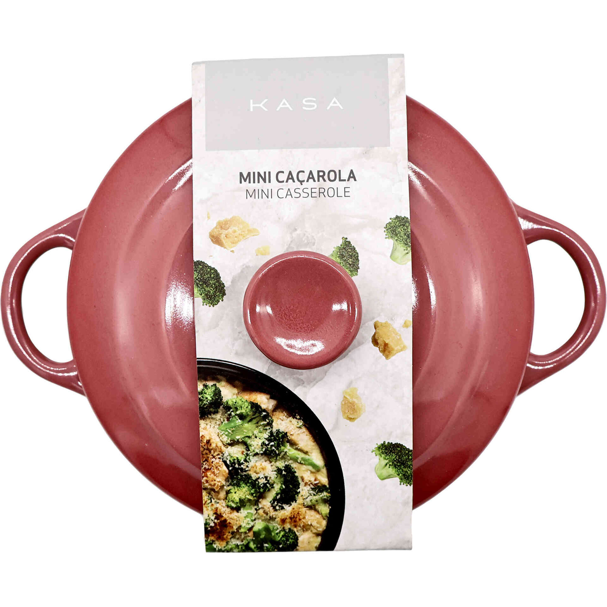 Mini Ca&ccedil;arola Forno 700ml Bord&ocirc; Kasa