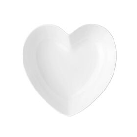 Ta&ccedil;a Cora&ccedil;&atilde;o 5x13cm Branca Heart