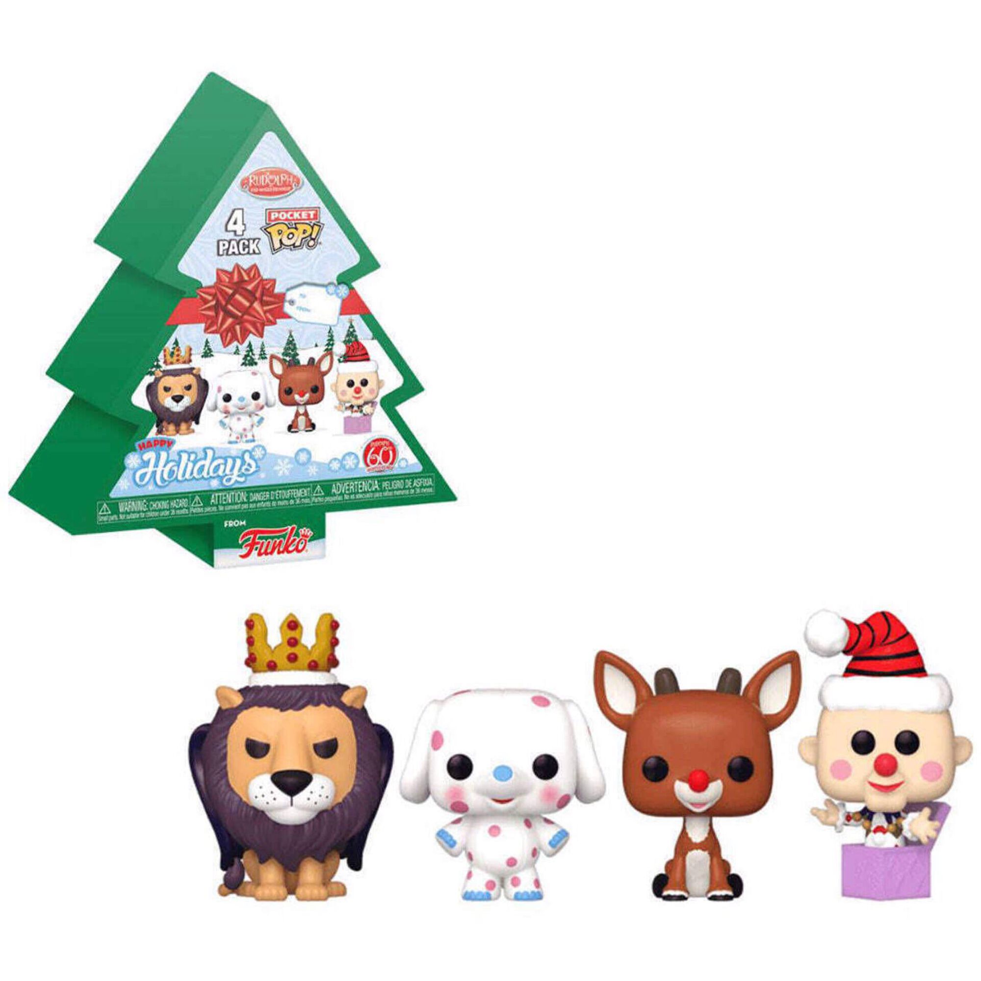 Funko - Figura Rudolph- Tree Holiday Box