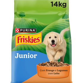 Ra&ccedil;&atilde;o para C&atilde;o J&uacute;nior Balance Frango e Legumes Purina Friskies