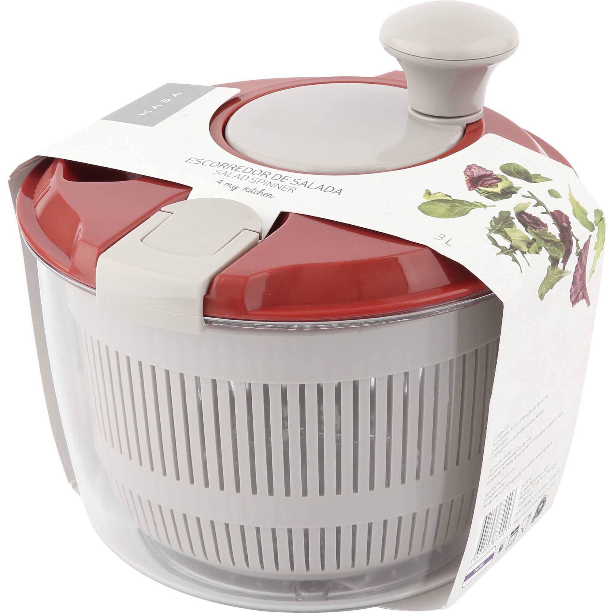 Escorredor de Salada 3L Kasa