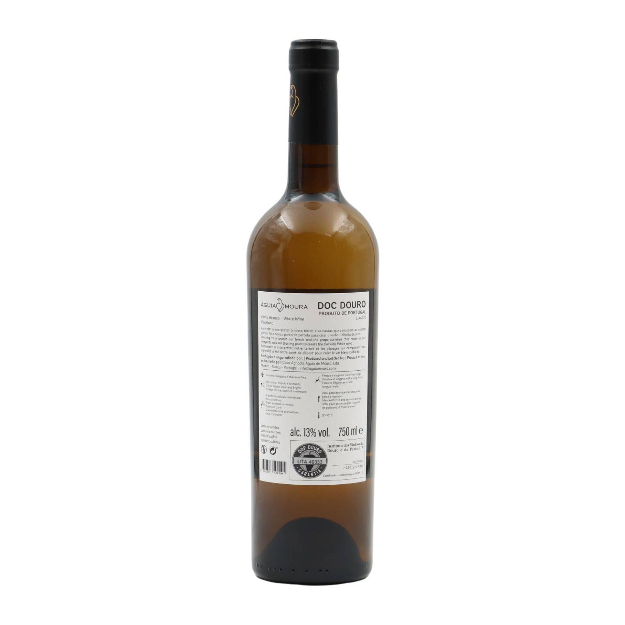 &Aacute;guia Moura Douro Vinho Branco