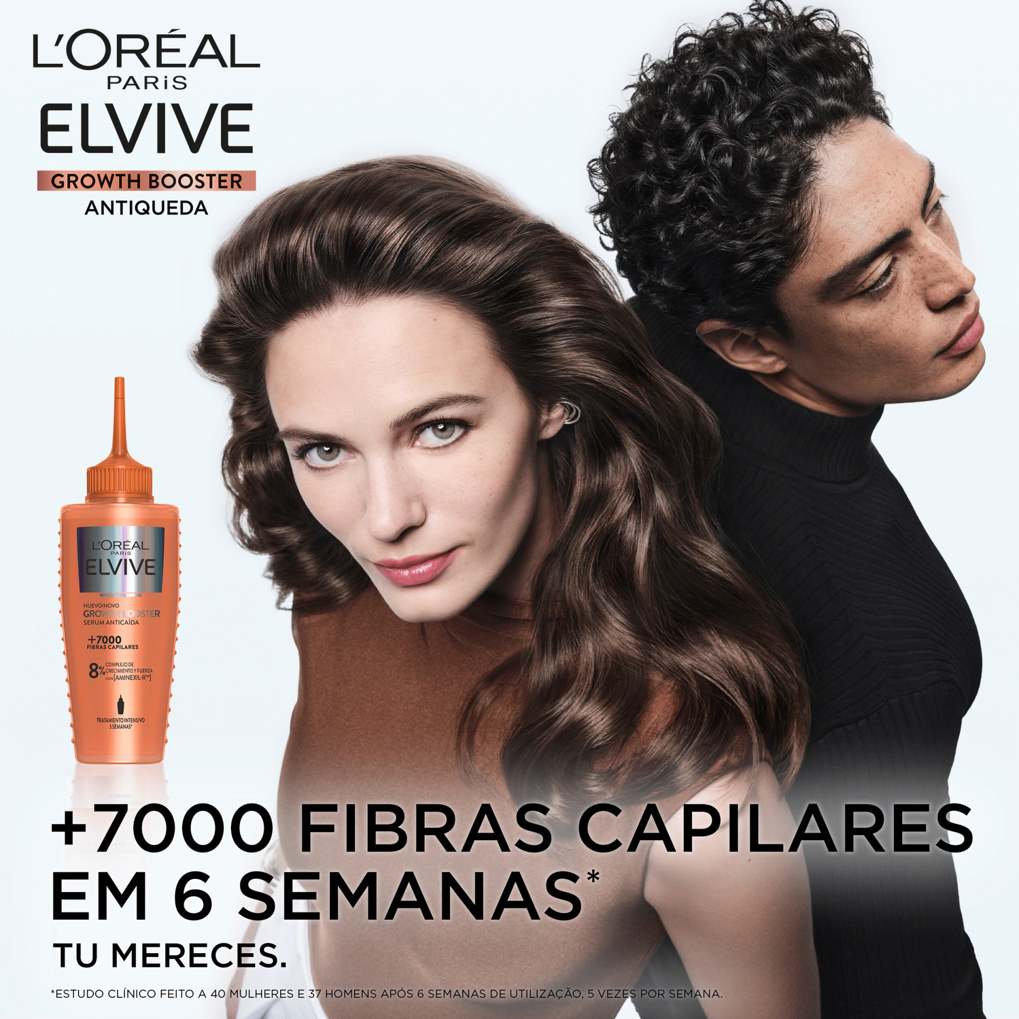 S&eacute;rum Cabelo Antiqueda Growth Booster L'Or&eacute;al Paris Elvive