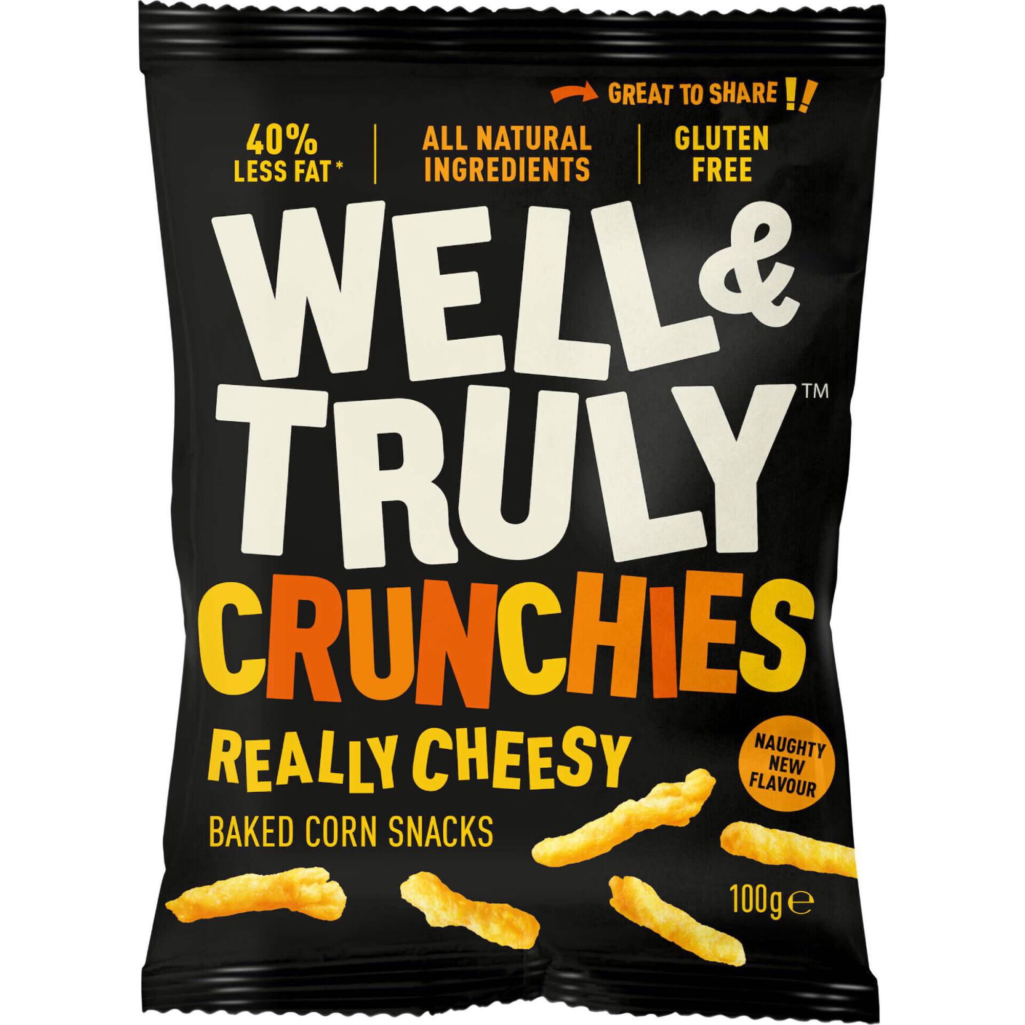 Snack Crunchie Queijo Well & Trully