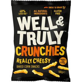 Snack Crunchie Queijo Well & Trully Well & Truly