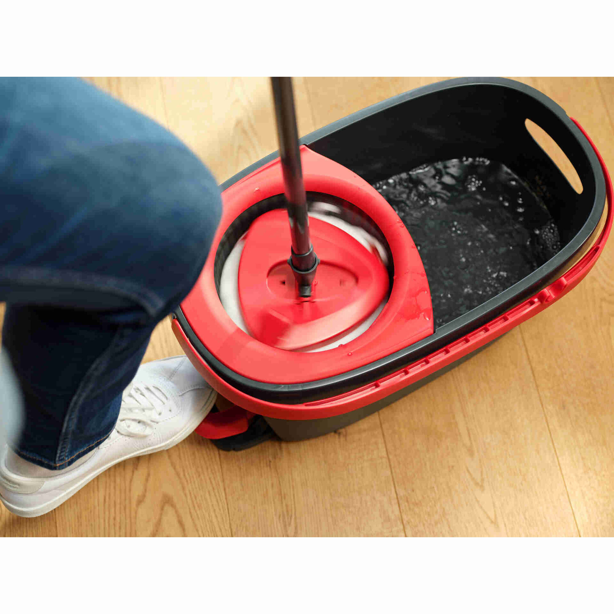Sistema Turbo Esfregona e Balde com Pedal Vileda