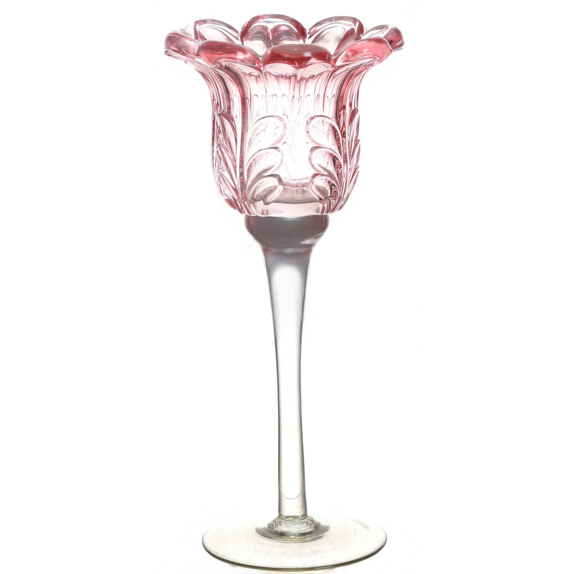 Suporte de Vidro 23cm Tulipa Kasa