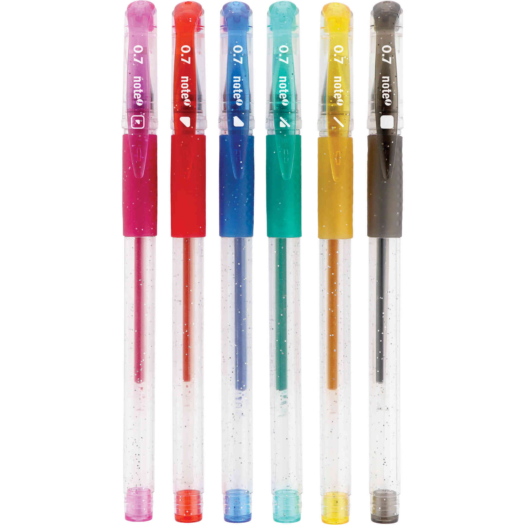 Conjunto 6 Canetas de Tinta Gel Glitter Note!