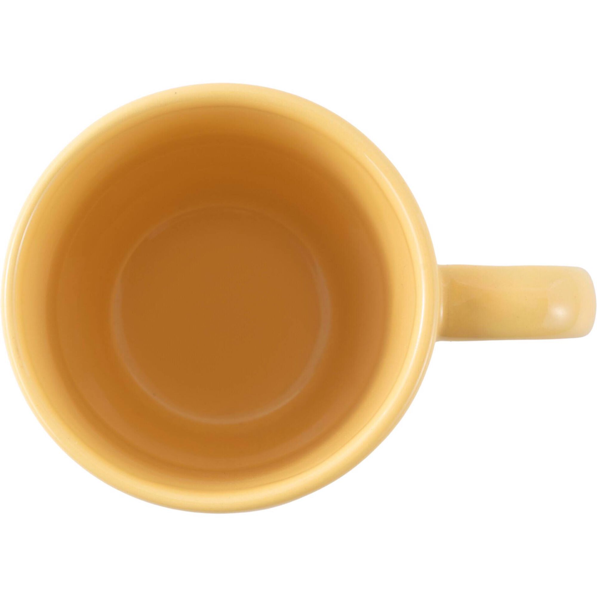 Caneca 400ml Amarela Kasa